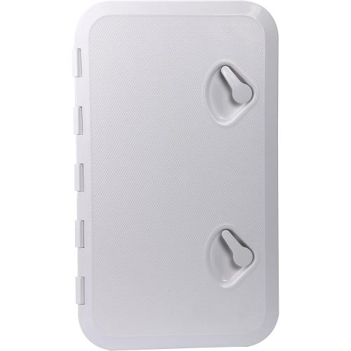 Amarine Made Boat Hatch 24 X 14, 180 Degree Lid Hinge Boat Deck Hatch, Marine Hatch with Non Slip Surface, Durable Construction Boat Access Hatch & Lid, Weatherproof and Easy to Install