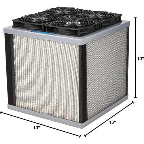 3Pro, Air purifer for house up to 3100ft2, CADR super large 413cfm, collapsible and portable, can be packed into a 20 suitcase.