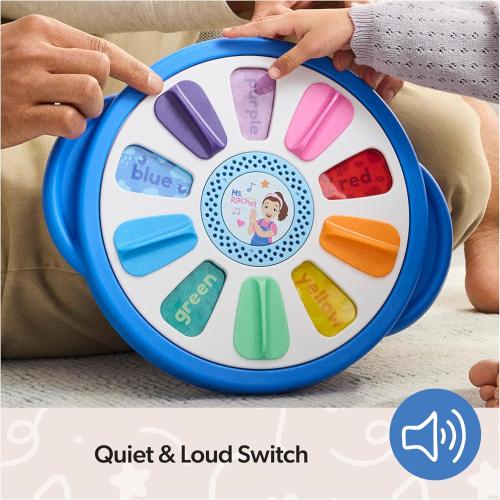Ms. Rachel Official Spin Along Learning Wheel with 3 Learning Play Modes, Educational Toys & Toddler Toys for Girls & Boys Ages 1-3