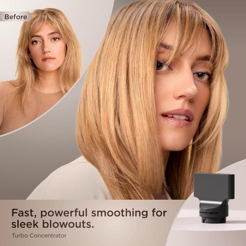 Shark SpeedStyle Pro Professional Performance High-Velocity Hair Dryer System with Scalp Shield and IQ Speed Styling & Drying Suite, Straight and Wavy Hair, Lightweight, Ionic, No Heat Damage, HD731