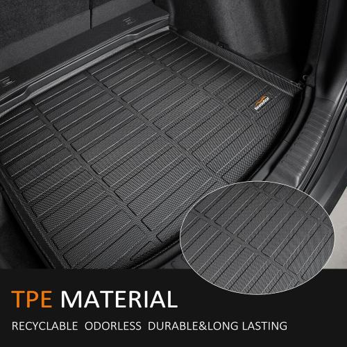 Binmotor-for Kia Sportage 2023-2025(Include Hybrid) All Weather Cargo Mat, Custom Fit Car Trunk Mat, Waterproof Easy to Clean Cargo Liner Trunk Liner for KIA Sportage Accessories