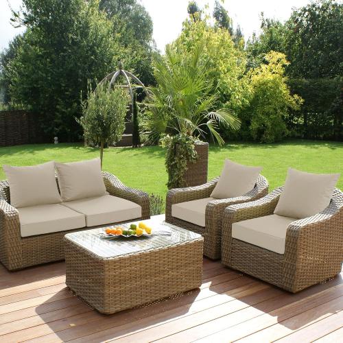 Outdoor Chair Cushions 8pk, Waterproof Backrest and Deep Seat Cushion Set for Patio Furniture, Outdoor Sofa Replacement Cushions with Removable Cover, 24 x 24 Inch, Cream