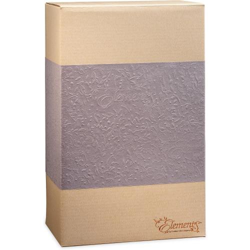 Pavilion Gift Company Elements 9-Inch Sympathy Angel Holding Star, Stars in The Sky - Gray