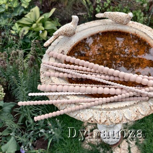 Beaded Wood Trim Molding, 15 Pack Unfinished Half-Round Decorative Wood Trim, 15.75 Easy-to-Paint DIY Wooden Molding for Wall, Furniture, Cabinet, Door & Craft Decoration (9mm)