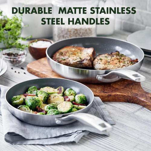 GreenPan Chatham Tri-Ply Stainless Steel‼️INCOMPLETE SET ONLY POTS AND TOPS‼️