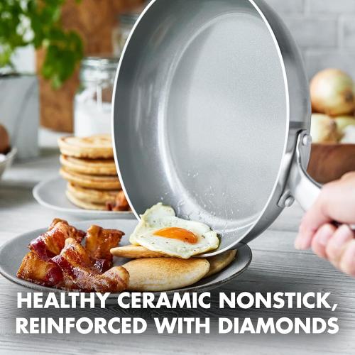 GreenPan Chatham Tri-Ply Stainless Steel‼️INCOMPLETE SET ONLY POTS AND TOPS‼️