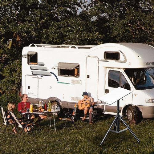 Starlink Gen 3 Tripod Stand, Adjustable Heavy Duty Mount for Outdoor Camping and RVing, Compatible with Starlink Gen 3/V4, Included Slide-in Tube Adapter, Easy Installation