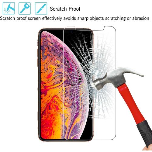 Ailun for Apple iPhone 11 Pro/iPhone Xs/iPhone X Screen Protector,3 Pack, 5.8 Inch Display, Tempered Glass 2.5D Edge Work Most Case [NOT for iPhone 11 6.1 inch]