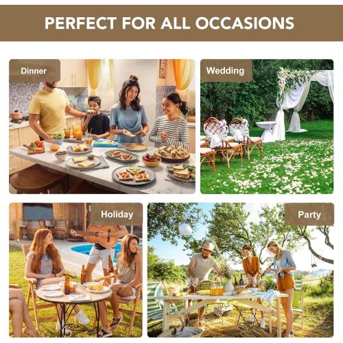 sancua Small Square Tablecloths 36x36 Inch - White Table Cloth for Square or Round Tables, Washable Polyester Fabric Table Cover for Nightstand End Bedside Tables