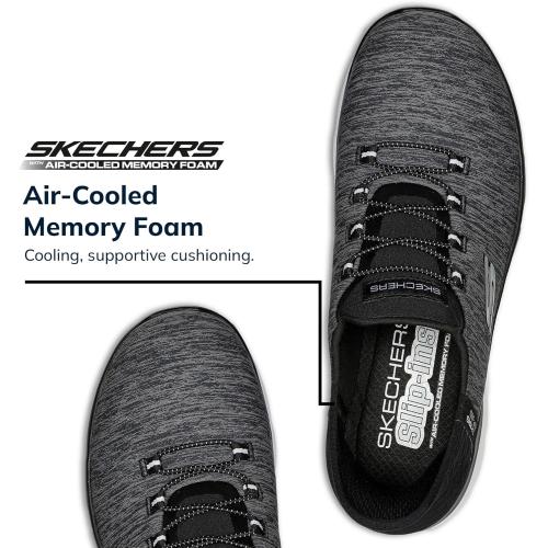 Size 9...Skechers Women's Summits Dazzling Haze Hands Free Slip In Sneakers