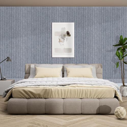 10 Pack Large Acoustic Panels,48 x 24 x 0.4 Inch Sound Proof Foam Panels for Walls，Premium Noise Dampening Panels,Sound Panels for Media Room, Office and Studio,African Gray