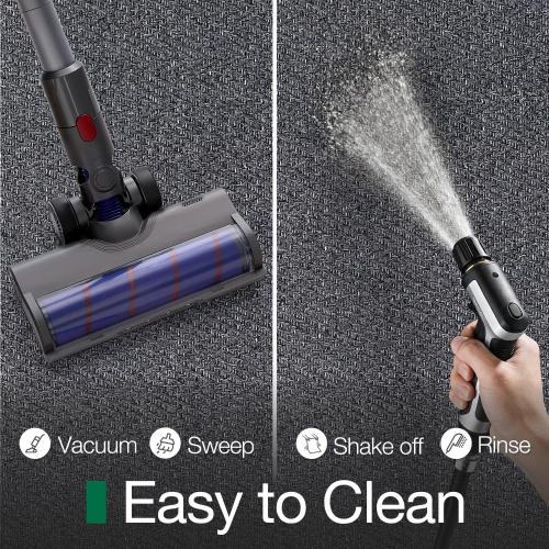 LUMI Ultra Thin Indoor Door Mat for Entrance 48x72, Non Slip Entryway Mat, Low Profile Doormat, Unique Herringbone Design Carpet for Inside, Patio, Porch, Dark Gray