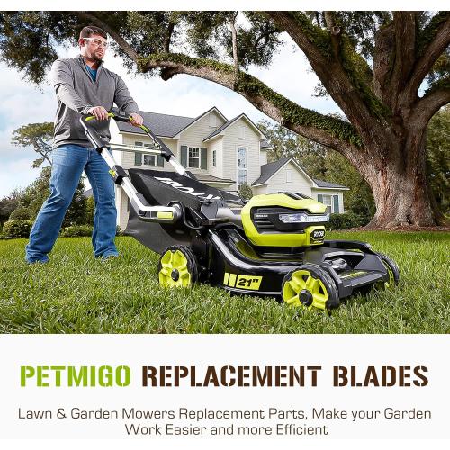 482878 Mulching Mower Blade Set for Scag 482462 481707 481711 Exmark 36'' 52'' Explorer 1-633482 539100341 Husqvarna 539100341 IZ5221 IZ5223 Encore 481707(3 Pack)