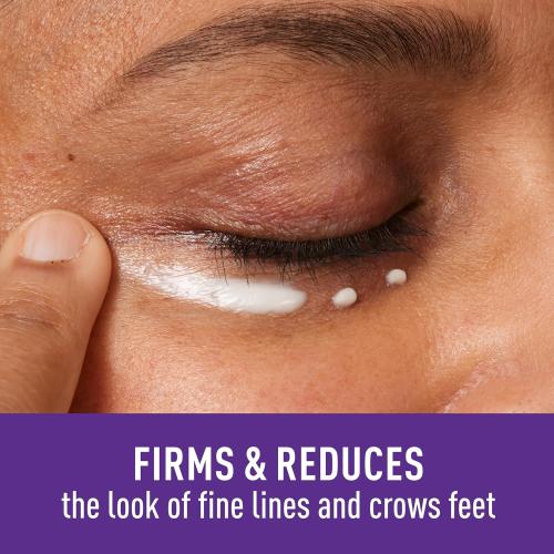 CeraVe Eye Cream for Wrinkles with Peptides, Caffeine & Niacinamide, 0.5oz | Dermatologist-Tested Skin Care Formula Targets Crows Feet and Delicate Under-Eye Skin To Visibly Smooth, Restore, and Protect