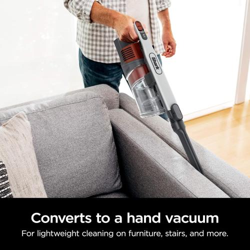 Shark Pet Pro Cordless Stick Vacuum with MultiFLEX, HEPA Filter, Lightweight, Powerful Suction, 40min Runtime, Removable Hand Vacuum, Includes Crevice Tool & Dusting Brush, UZ351H