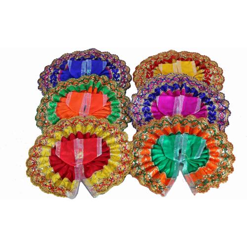 Esplanade Ladoo Gopal Poshak | God Dress | Bhagwaan Ki Poshaak | Dev Vastra - (Set of 6)