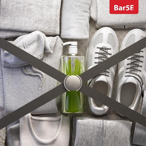 Bar5F Pump Bottle 32-Ounce 1-Liter Empty for Shampoo Conditioner Body Wash Lotion BPA-Free Crystal-Clear 2Pk