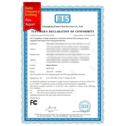 Baby Wet Wipe Warmer, Dispenser, Holder and Case - Easy Press On/Off Switch, Only Available at Amazon