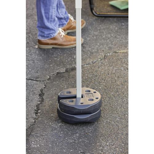 US Weight 30 Pound Canopy Weight Set of 4 with No-Pinch Design - Easy Installation and Removal to Secure Tents, Canopies, and Umbrellas at Outdoor Events