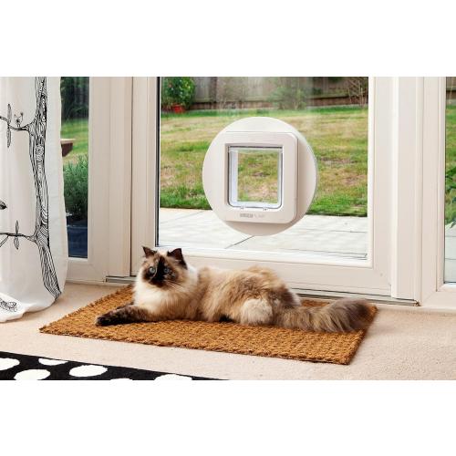 Color White SureFlap-Sure Petcare Microchip Pet Door (White)