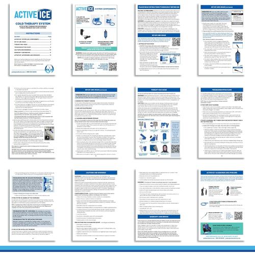 Polar Active Ice 3.0 | 9 QT Cold Therapy Ice Machine | Programmable Timer | Knee & Joint Pad | Cryotherapy Pain Relief System | Ace Bandage Style Compression