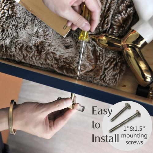 Color Green JEREVER 4 Pack Hexagonal Crystal Knobs Wire Wrapped Glass Brass Drawer Pull Cabinet Handle Gold Furniture Hardware for Dresser Kitchen (Green)