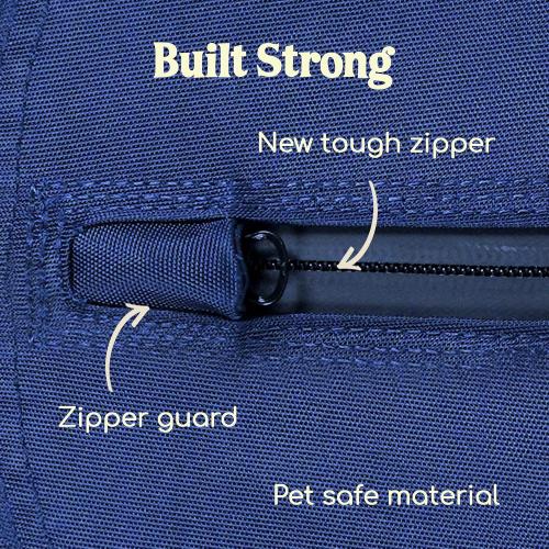 Race&Herd 25 Original XXL Herding Ball for Dogs Large - Herding Toys, Durable Outdoor Big Dog Herding Ball for Australian Shepherd, Corgis, Border Collie Ball & Other Medium to Large Breeds (Blue)