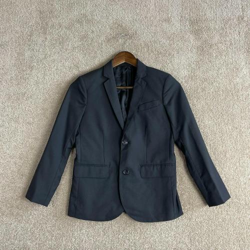 Size 8Y Boys' Blazer Single Breasted Button Jacket Wedding Casual Formal Coat Two Buttons Jacket