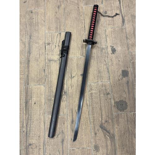 Fantasy Anime Sword Japanese Style Metal Blade for Cosplay Costume Hallowee