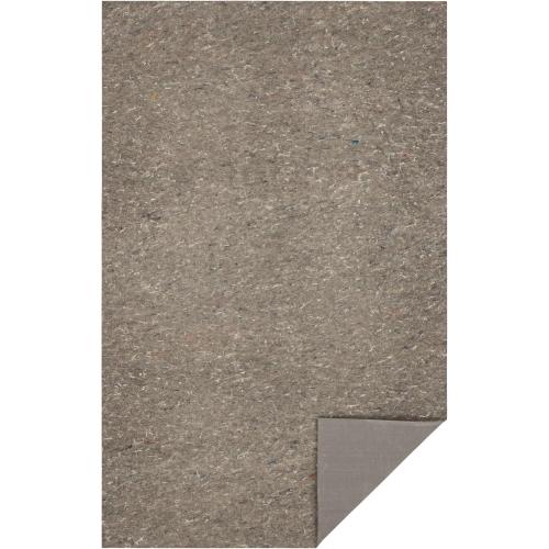 Mohawk Home 2' x 4' Non Slip Rug Pad Gripper 3/8 Thick Dual Surface Felt   Rubber Gripper - Safe for All Floors