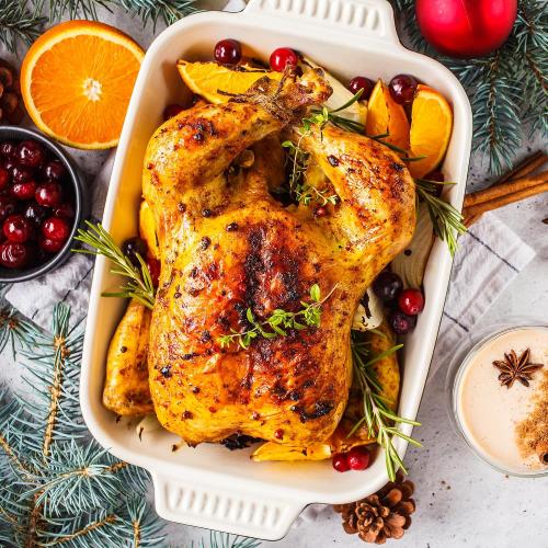 Sunvivi Roaster Oven, Electric Roaster Oven with Viewing Lid, 28lb 24-Quart Turkey Roaster with Unique Defrost/Warm Function, Large Roaster with Removable Pan & Rack, Stainless Steel, Blue