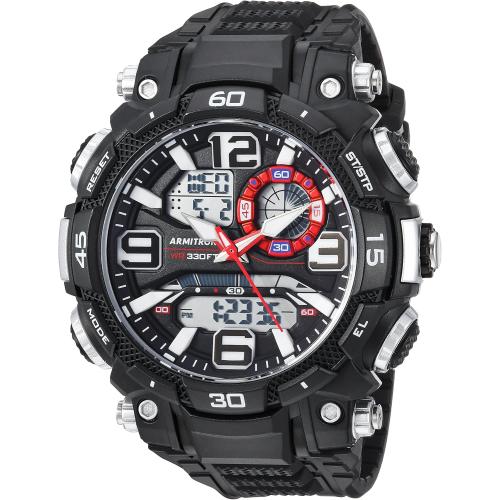 Armitron Sport Men's Analog-Digital Chronograph Resin Strap Watch