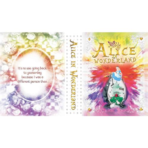 Fake Book Box - Small Safe Box with Combination Lock - Hidden Safe in Plain Sight - Diversion Safes - Secret Safes (Alice) (X-Large)