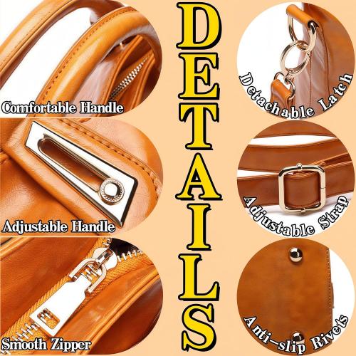 Women Purses Handbags-Fashion Tote Shoulder Bag with Top Handle,Soft Durable Satchel for Lady,Spacious Capacity & Multi-Scene