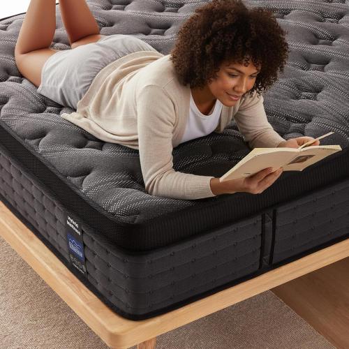 Inofia Mattress, 12 Inch Hybrid Gel Memory Foam & Pocket Springs Mattress,Less Motion Transfer,Original Comfort,Black