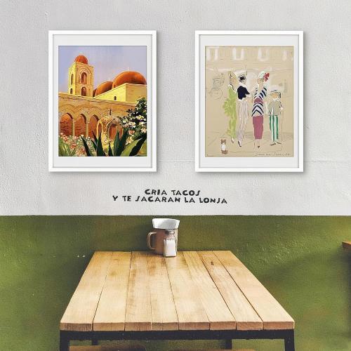 Picrit 18x24 Poster Frame Set of 12, Display 16 x 20 with Mat or 18 x 24 without Mat, Photo Frames for Wall Mounting Display, White.
