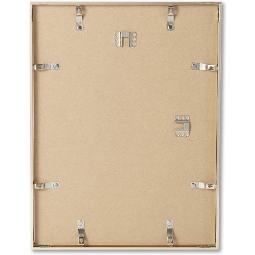 Opposite Wall Aluminium Metal Picture Frame, 16x20 in. | 41x51 cm Gold Sleek Matte, Lightweight, Shatterproof and Durable, Perfectly Crafted for Picture, Poster, Photo and Collage Displays