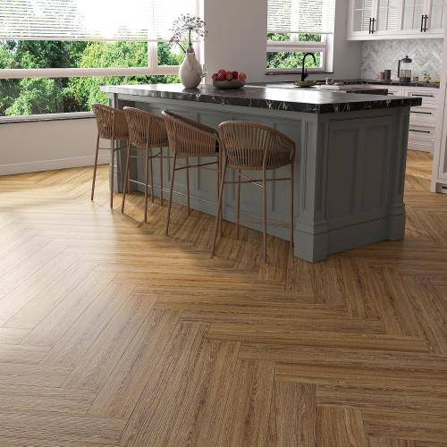 Stickyart Honey Oak Wood Vinyl Flooring Peel and Stick Floor Tiles 36x6 18 PCS Waterproof Waterproof Tile Sticker Vinyl Flooring Self Adhesive Wood Plank Floor Tile for Kitchen Bedroom Living Room