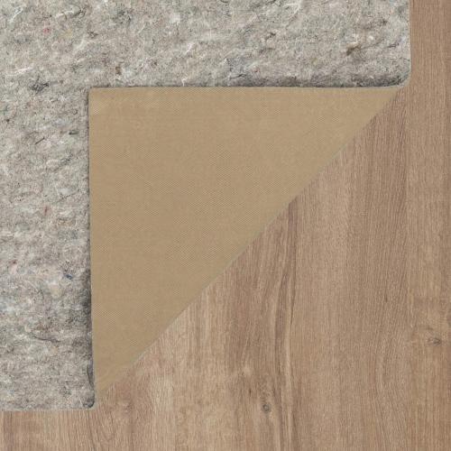 Mohawk Home 8' x 10' Non Slip Grip Rug Pad 1/4 Thick Dual Surface Felt Cushion   Rubber Gripper - Safe for All Floors