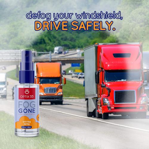 Anti-Fog Spray for Non - Anti Reflective Lenses | Prevents Fogging of Glass or Plastic Windows, Mirrors, Eyewear Lenses, Glasses, Swim Goggles, Ski Masks, Binoculars |Long Lasting Solution (4)(Set of 3)