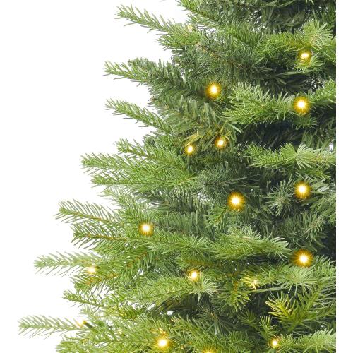 3FT Pre-lit Artificial Small Mini Christmas Tree with Warm White Multi-Color LED Lights, Remote Control and Timer, Perfect for Xmas Tabletop Decorations, Home, Kitchen, Dining Table top Green
