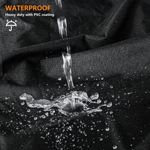 Outdoor Heavy Duty Waterproof Pellet Grill Cover for Ninja FlexFlame PG300 Series, XSKPGCVR Upgrades Premium Grill Cover Lightweight and Durable, UV and Water-Resistant Grill Accessories,Black