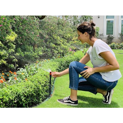 Eden 96093 Multi-Adjustable Flex Design Garden Sprinkler with Extension Set, Great for DIY Gardening Product