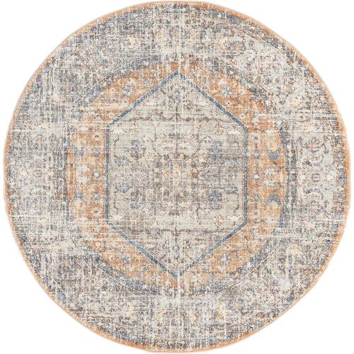 AMBER - size :5' round color orange
