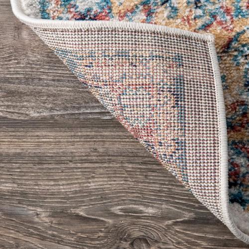nuLOOM Paisley Vintage Persian Area Rug, 4' x 6', Verona Gold