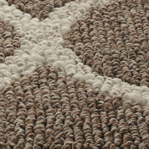 SMALL Blue and white rug