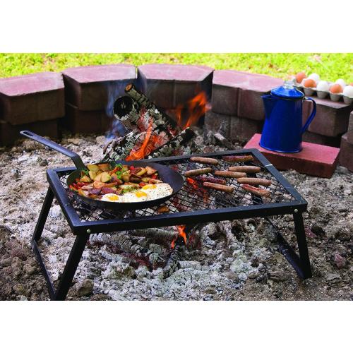 Lodge Pre-Seasoned Carbon Steel Skillet - Use in the Oven, on the Stove, on the Grill, or Over a Campfire - 10 Inch