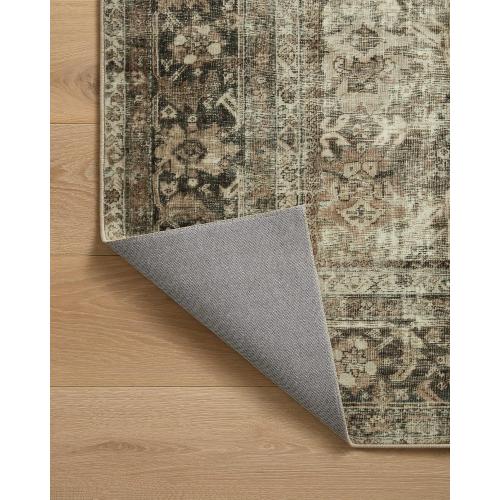 Loloi Magnolia Home by Joanna Gaines Sinclair Collection SIN-01 Pebble/Taupe 2'-3 x 7'-6, .25 Pile Height, Machine Washable, Runner Rug