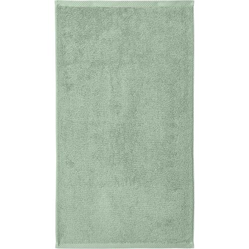 Amazon basics Lightweight quick-dry hand towels - 100% cotton, 8-pack, 28 x 16 inches, seafoam green