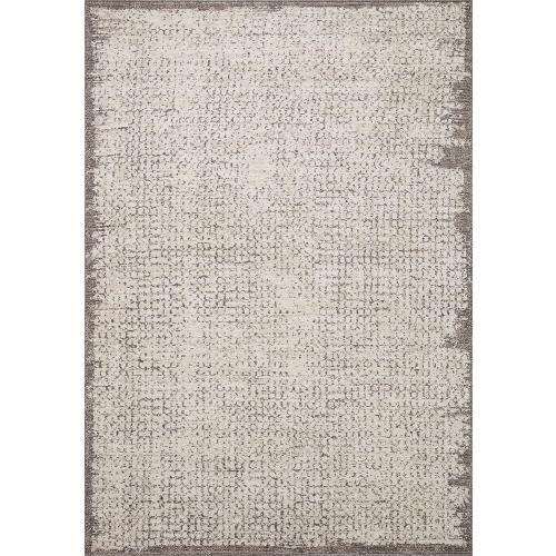 Loloi Darby Collection DAR-04 Ivory/Stone 2'-7 x 8'-0 Runner Rug